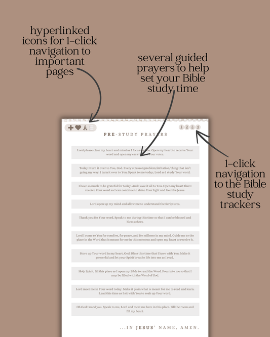 Bible Study Journal (Digital Edition)