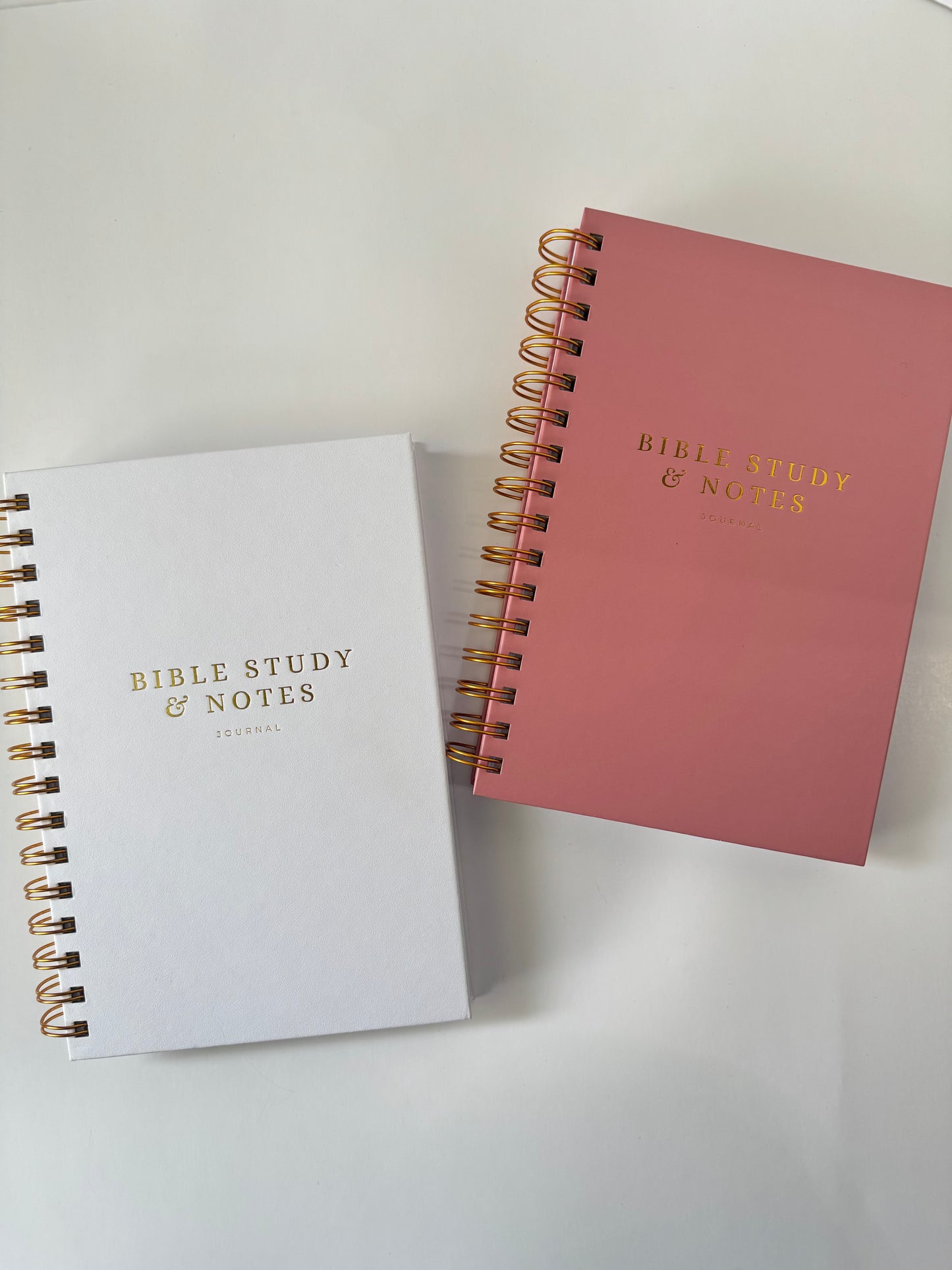 Pink + White Journal Bundle