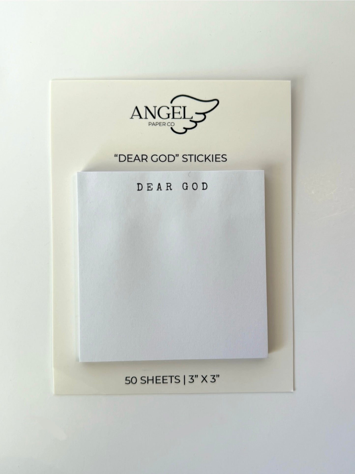 "Dear God" Stickies