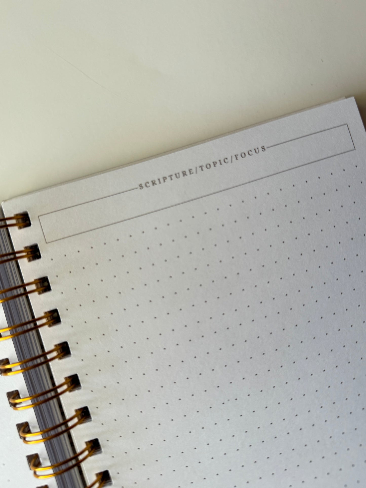 APCo. Bible Study Journal Notes Page