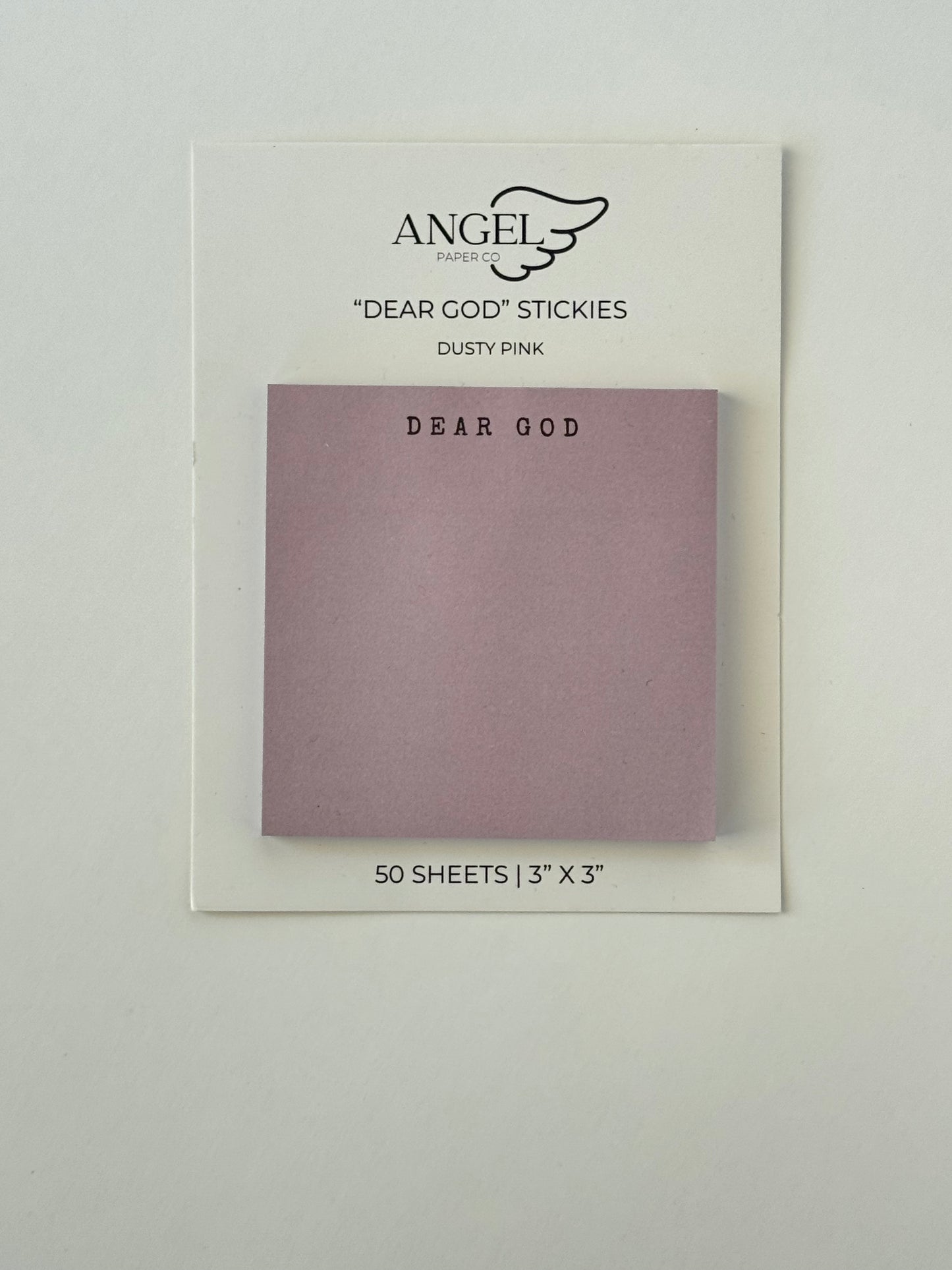 "Dear God" Stickies