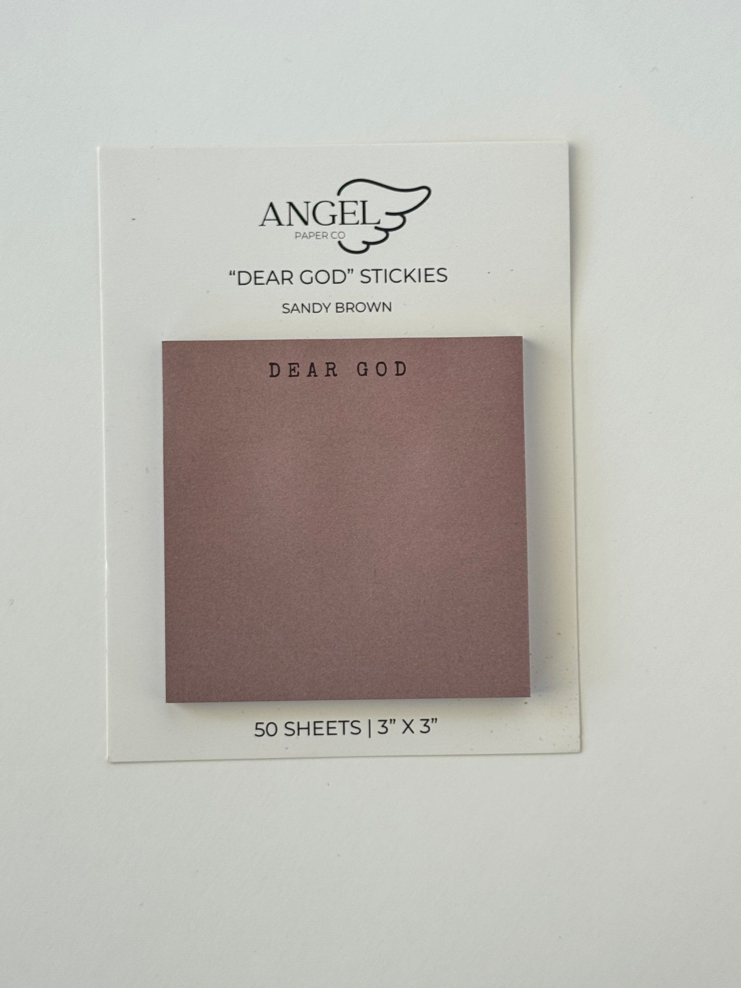 "Dear God" Stickies