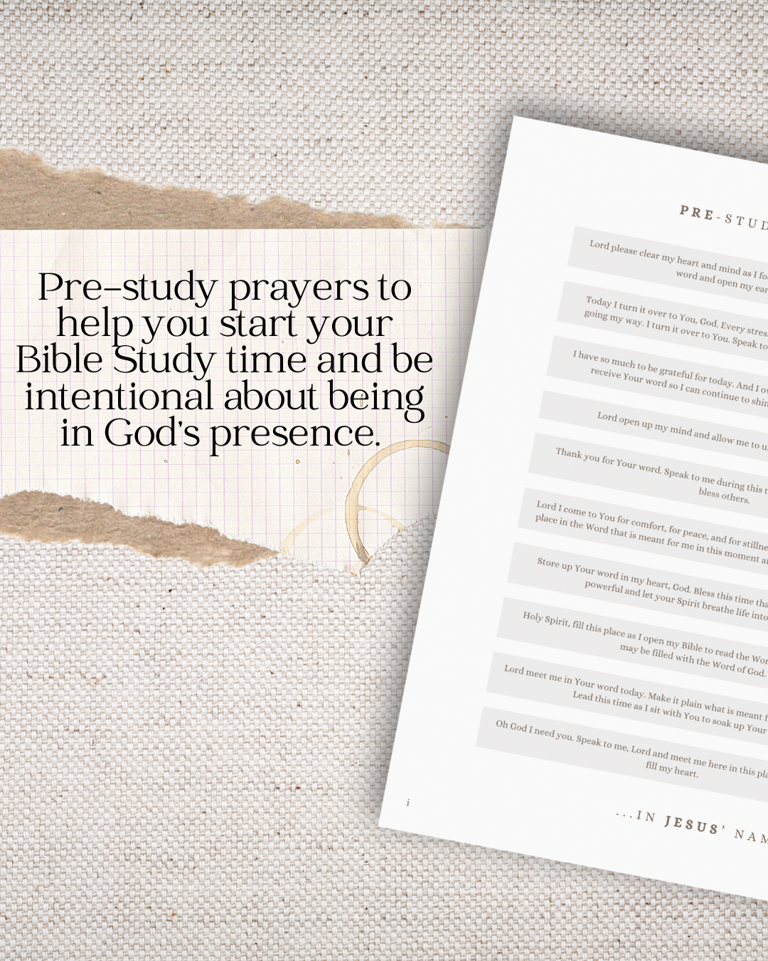 Bible Study Journal