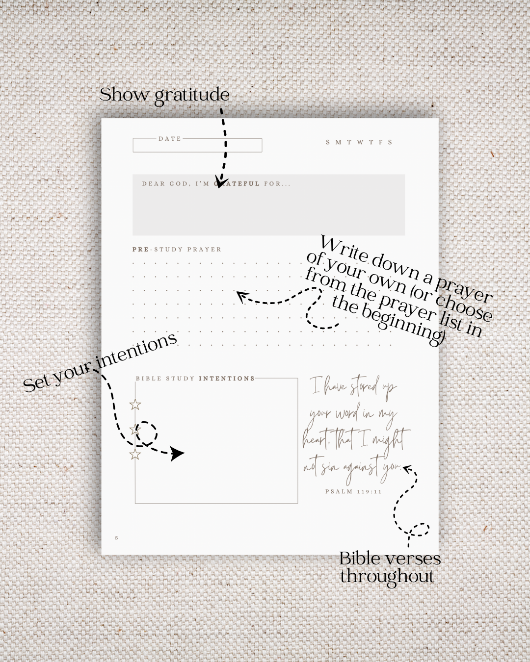 Bible Study Journal