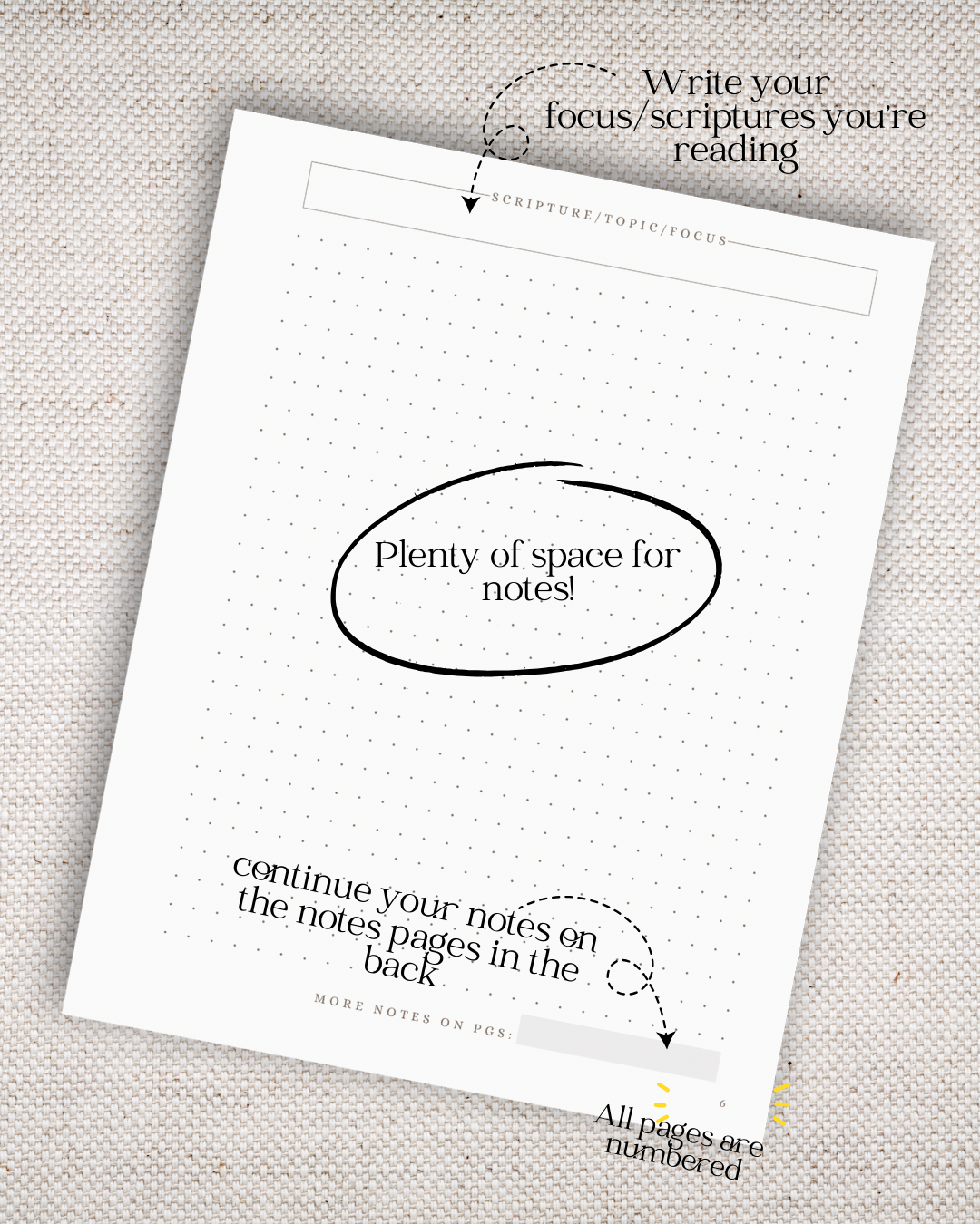 Bible Study Journal